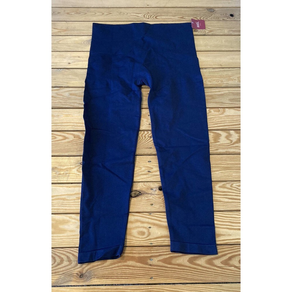 NWT Anti. Everyday Solutions Seamless Leggings Size 3XL Women’s Navy